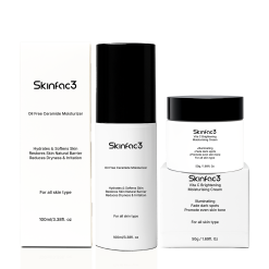 Skinfac3 Oil free moisturizer (100ml) & Vita c face cream (50g)